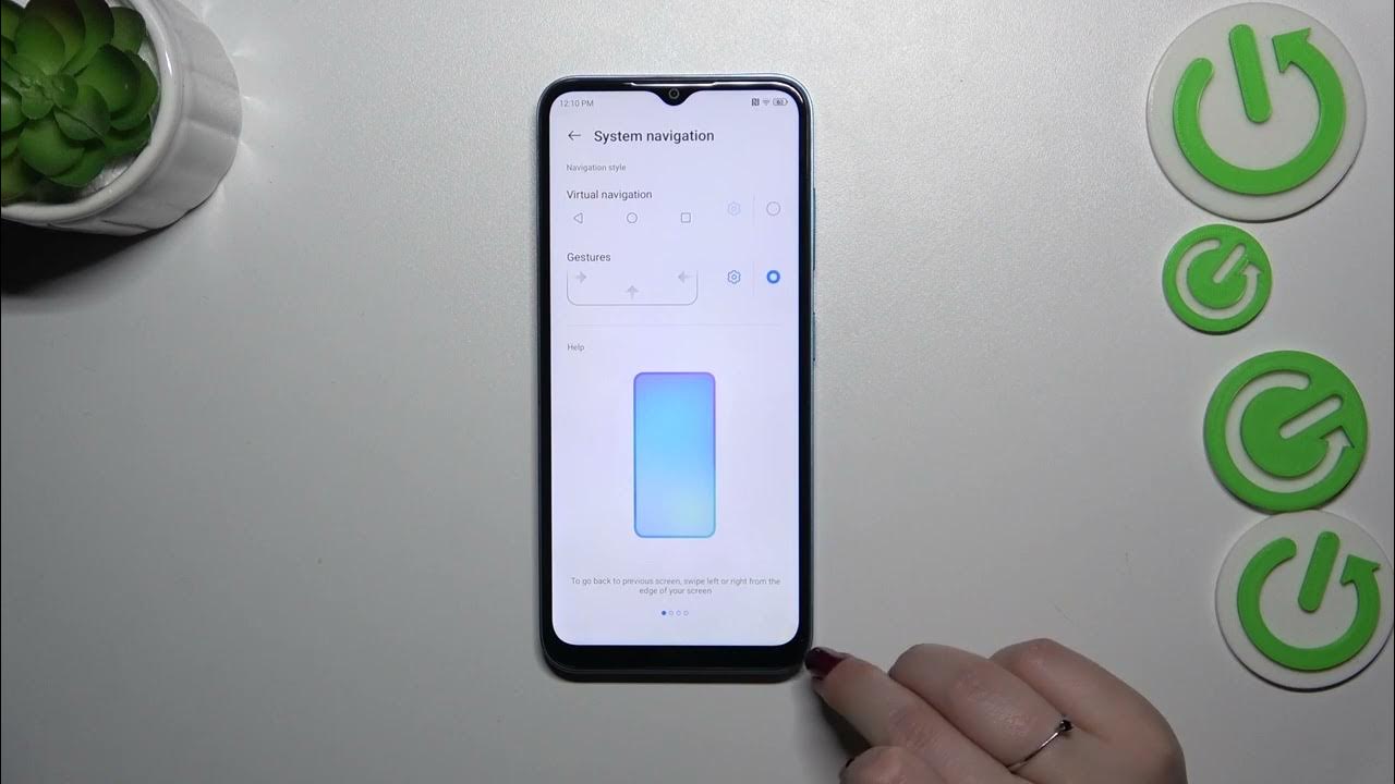 Video thumbnail for How to Change System Navigation Type to Gestures on ZTE Blade A73