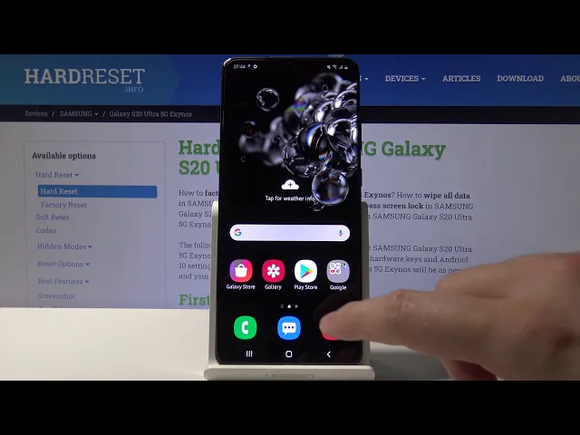 Video thumbnail for How to Manage Auto High Dynamic Range Function in SAMSUNG Galaxy S20 Ultra – Camera Settings