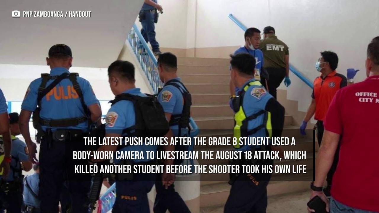 Video thumbnail for School Shooting Prompts Philippine Push for Under-16 Social Media Ban.