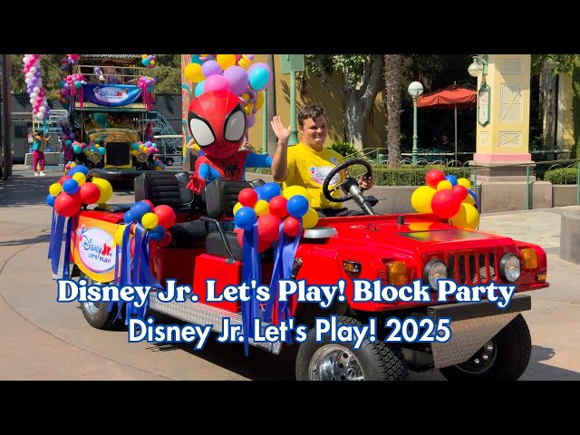 'Video thumbnail for Disney Jr. Let's Play! Block Party | Disney Jr. Let's Play! 2025'