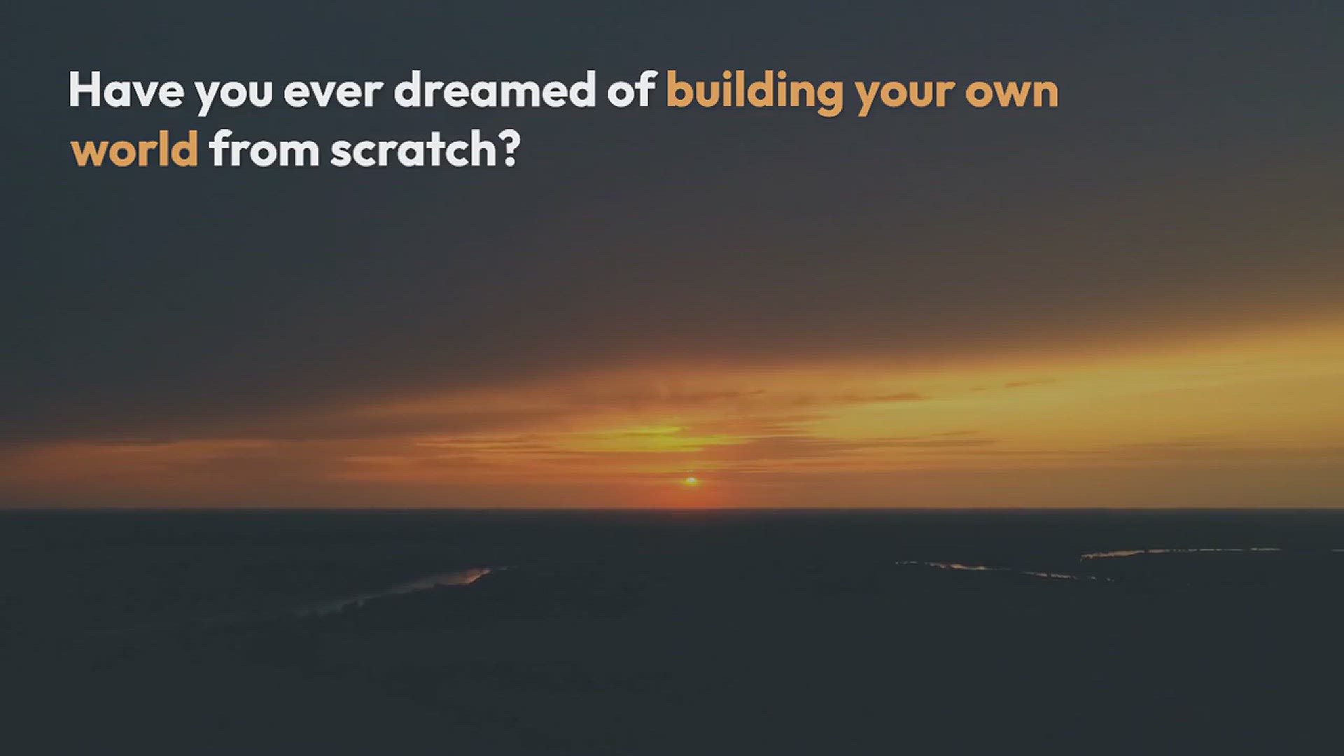 'Video thumbnail for Build Your Own Dream World in Minecraft '