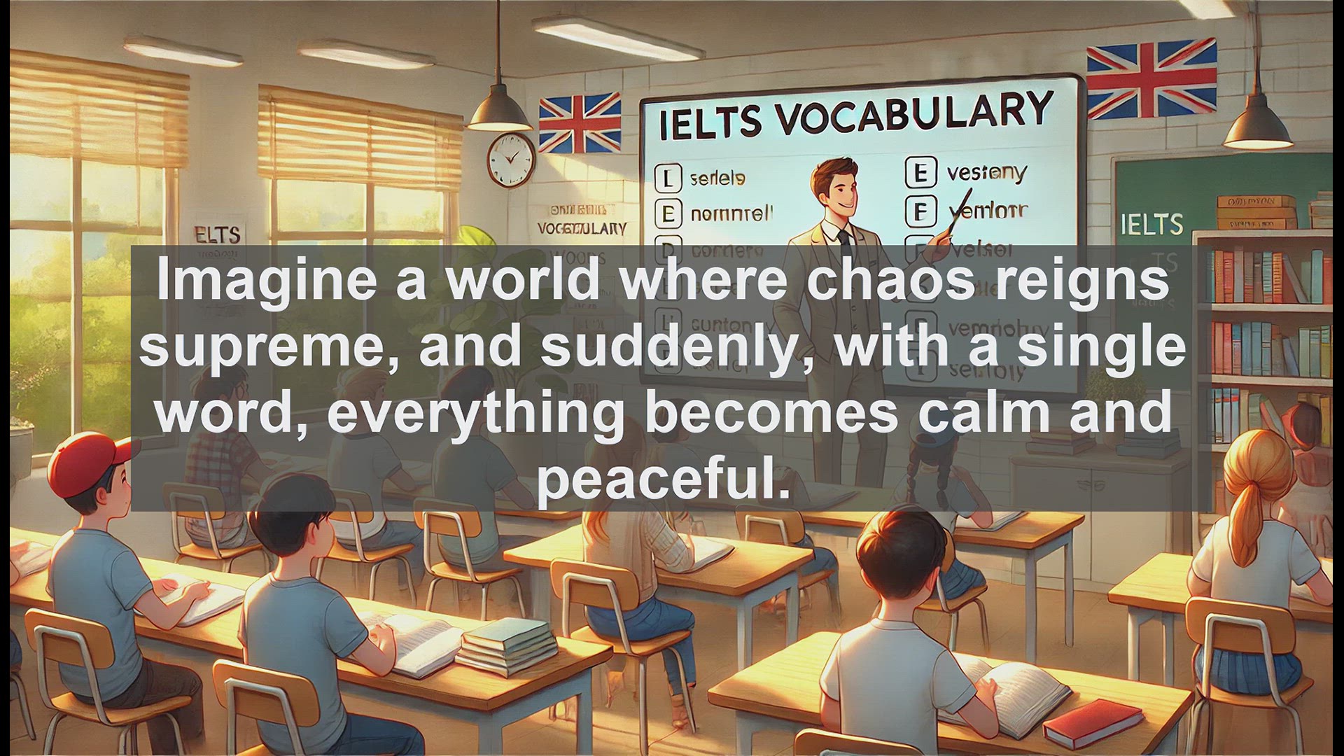 'Video thumbnail for 2000 Must Know IELTS 9.0 Vocabulary - Mastering 'Tranquilize': Boost Your IELTS Vocabulary'