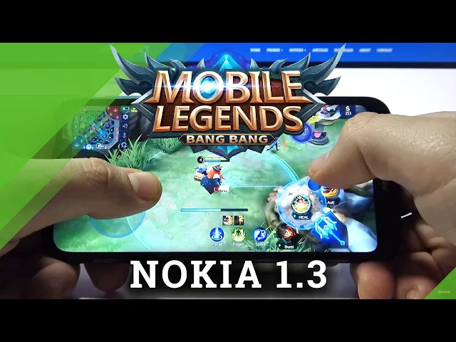 Video thumbnail for Nokia 1.3 Mobile Legends | MOBA Game Review