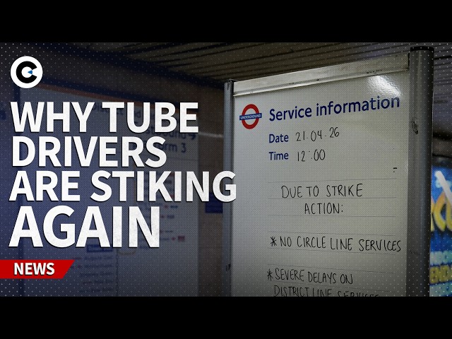 Video thumbnail for Tube drivers demand 32-hour working week