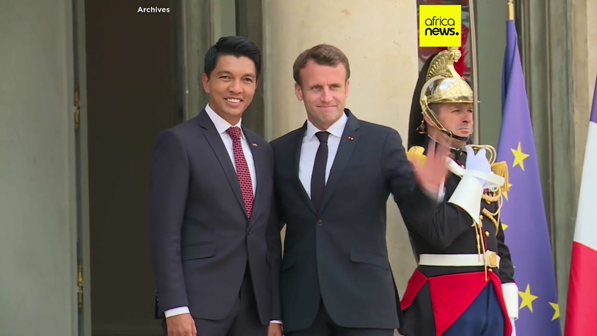'Video thumbnail for France returns three colonial-era skulls to Madagascar'