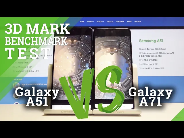 Video thumbnail for Benchmark 3D Mark SAMSUNG Galaxy A51 vs Galaxy A71 – Compare Device Performance