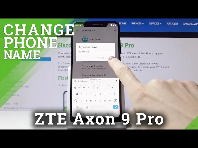 Video thumbnail for How to Change Device’s Name in ZTE Axon 9 Pro – Personalize Device