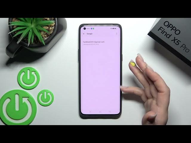 Video thumbnail for How to Logout From Gmail Account on Oppo Find X5 Pro | Log out from Google Account