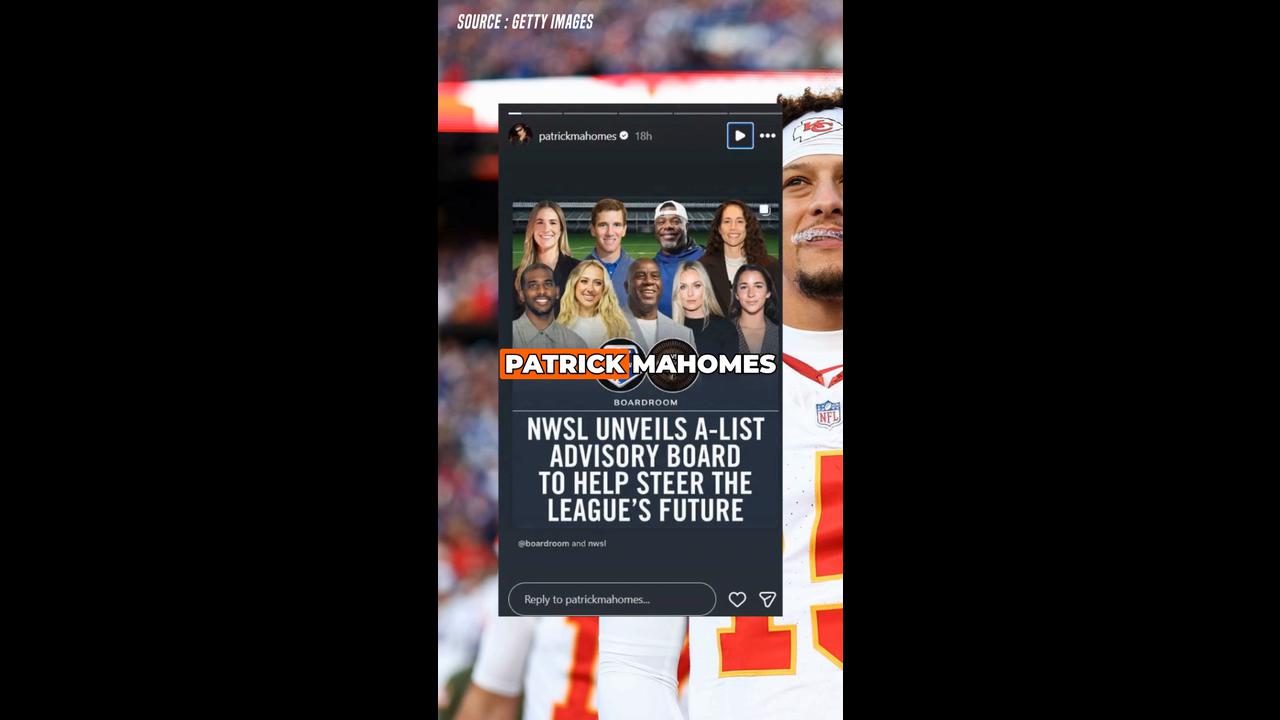 Video thumbnail for Brittany Mahomes joins NWSL advisory board alongside sports legends