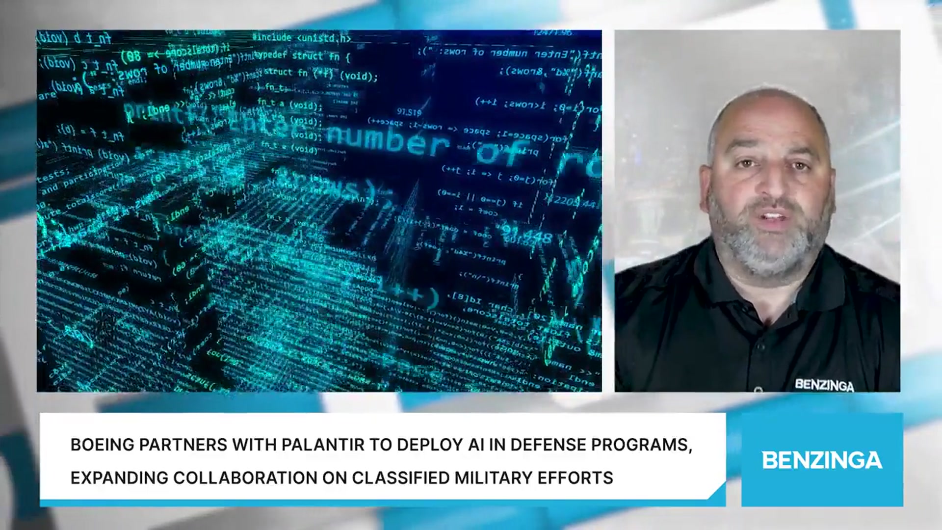 'Video thumbnail for Boeing Partners With Palantir To Deploy AI In Defense Programs, Expanding Collaboration On Classified Military Efforts'
