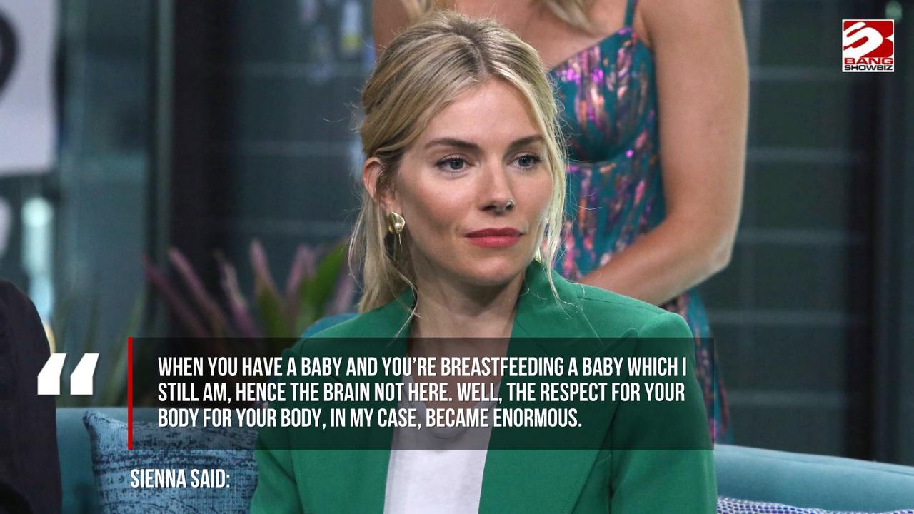 Video thumbnail for Sienna Miller has opened up about her bohemian approach to breastfeeding