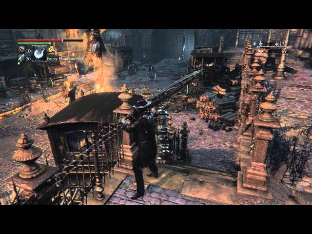 Video thumbnail for Bloodborne NG+ - Central Yharnam: 10 Min Gameplay Shortcut Unlocked, Fire Vigil Mob, Executioner PS4