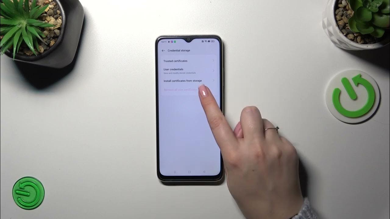 Video thumbnail for How to Clear Credentials on OPPO A38?