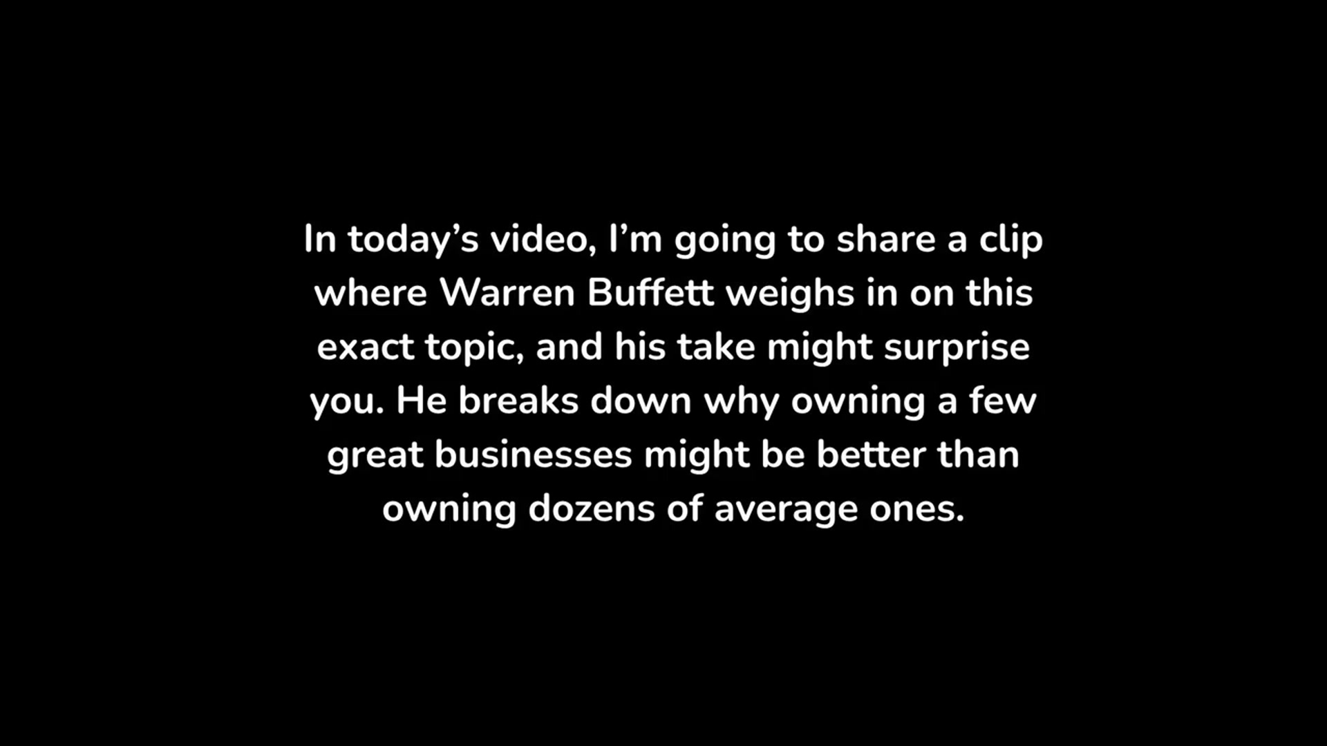 Video thumbnail for How Many Stocks Should You Own