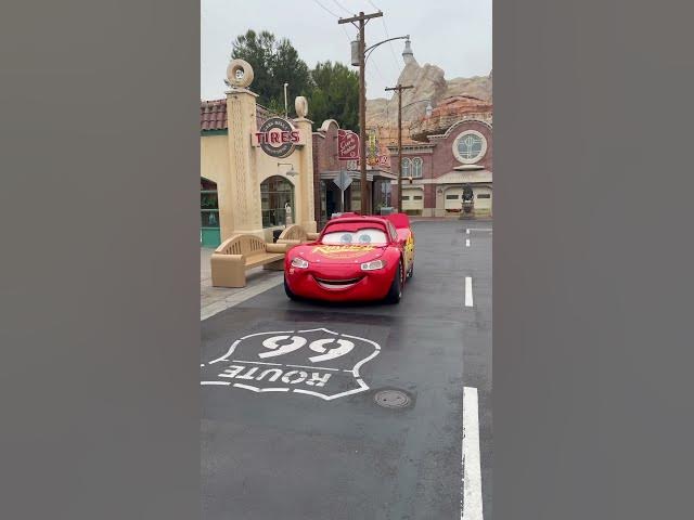 Video thumbnail for Ka-chow! π€£ #carsland #lightningmcqueen #chocwalk #shorts #traveltrips #calmdown