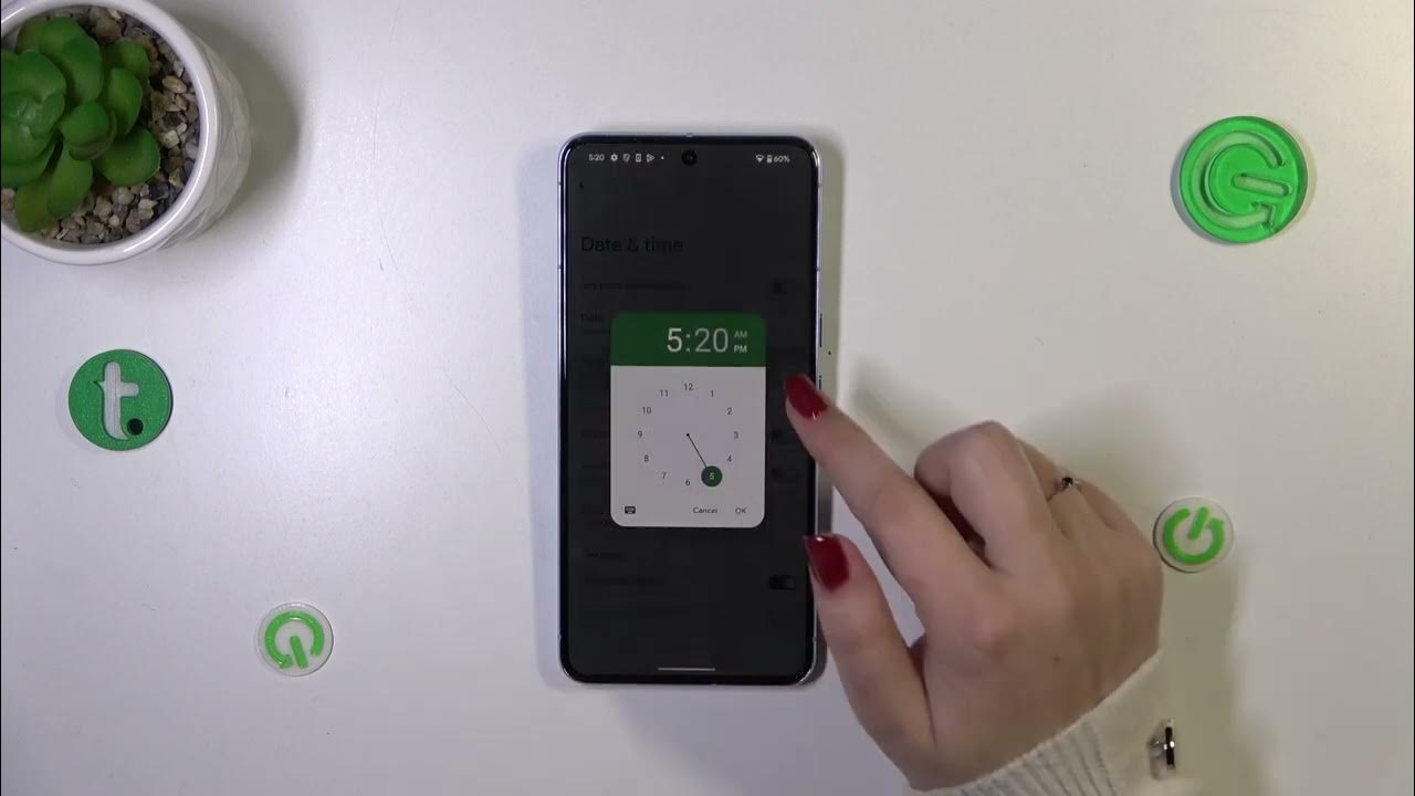 Video thumbnail for How to Change Date & Time on GOOGLE Pixel 8 Pro - Manage Time Settings