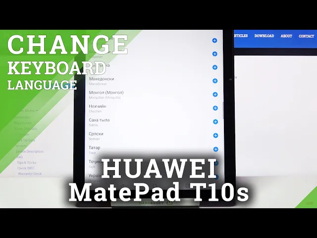 Video thumbnail for How to Change Keyboard Language in HUAWEI MatePad T10s – Keyboard Settings