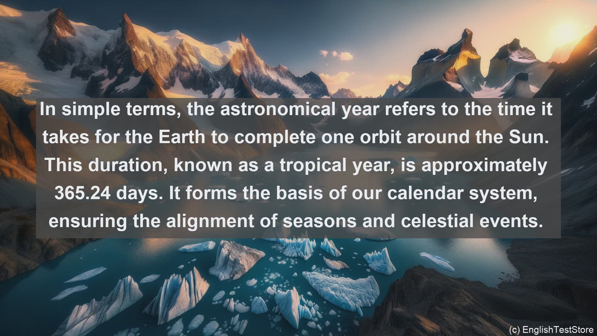'Video thumbnail for Astronomical year in science  definition and examples'