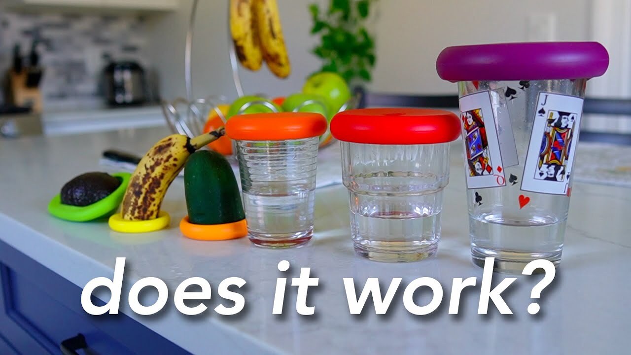 Video thumbnail for How To Use Food Huggers Ressable Silcone Food Savers