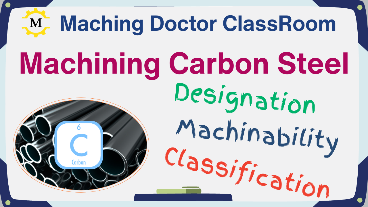 'Video thumbnail for Machining Carbon Steel - Broken down for you by the Machining Doctor'