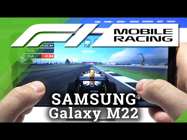 Video thumbnail for Mobile Racing on SAMSUNG Galaxy M22 – Gameplay