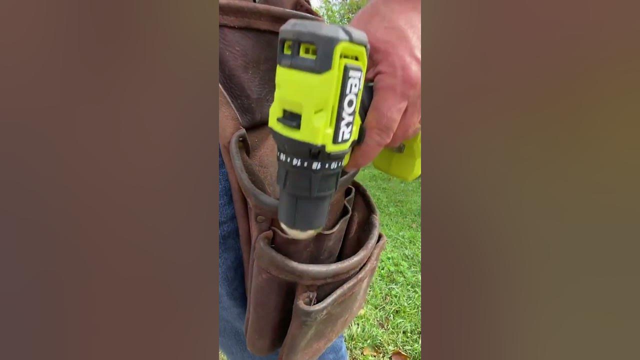 Video thumbnail for Ryobi Impact Driver & Drill #shorts