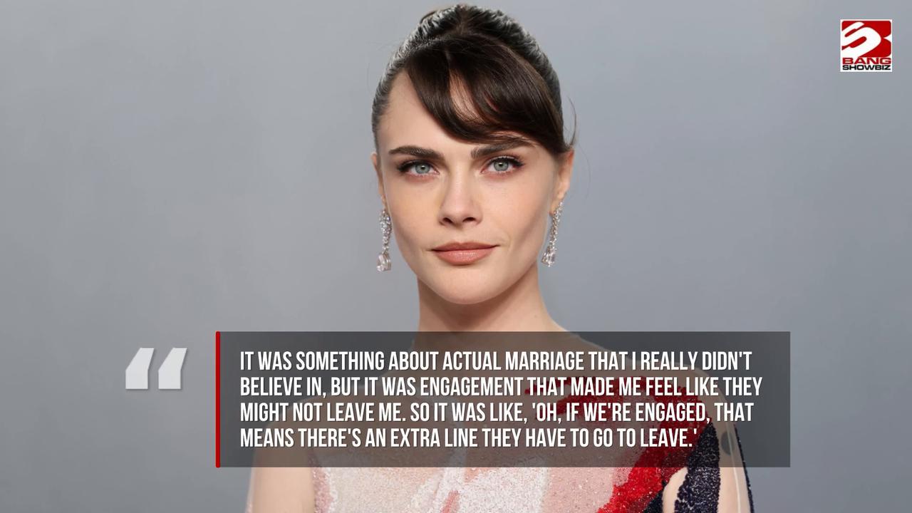 Video thumbnail for Cara Delevingne was secretly engaged
