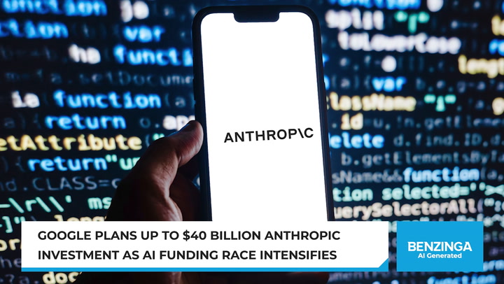 Video thumbnail for Google Backs Anthropic Deal