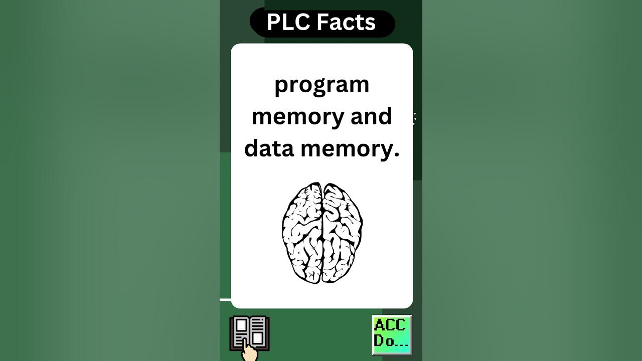 'Video thumbnail for PLC Facts - memory is divided into...'