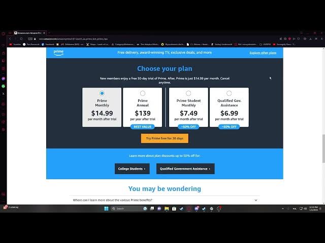 Video thumbnail for What is The Price of Amazon Prime in 2024 - How to Determine if Amazon Prime is Worth it?