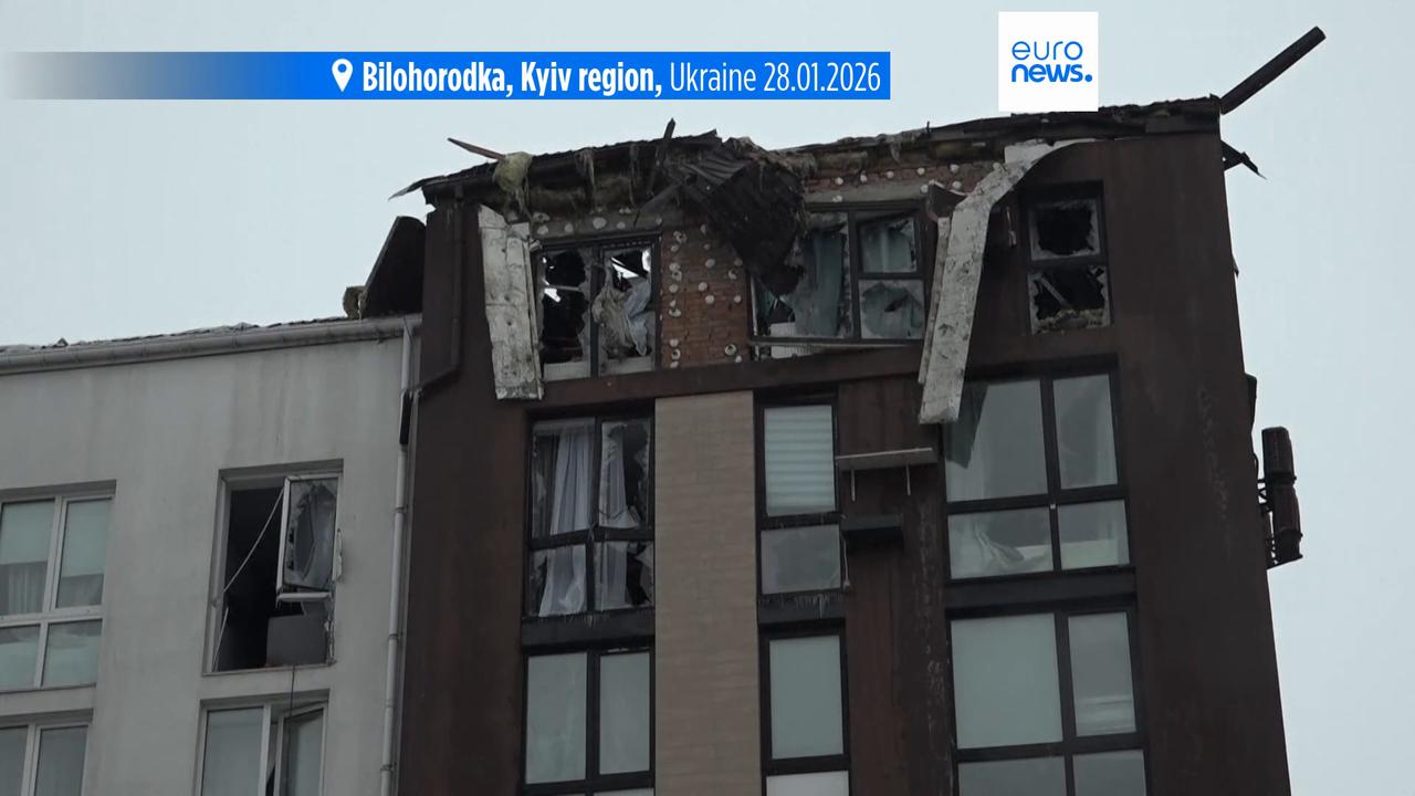 Video thumbnail for Russia strikes passenger train in Ukraine, killing five