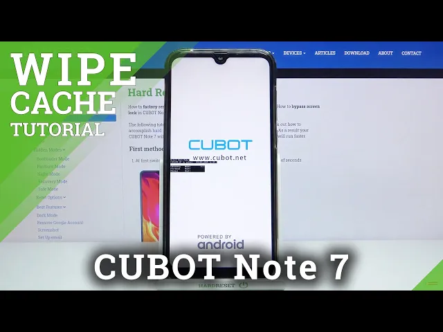 Video thumbnail for How to Wipe Cache Partition on CUBOT Note 7