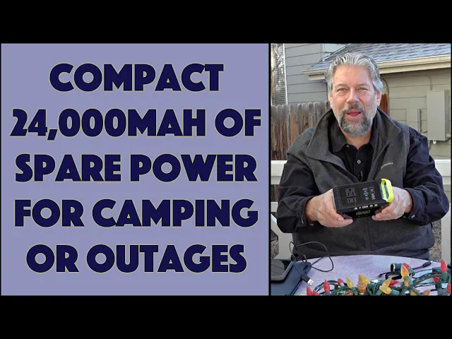 Video thumbnail for Marbero 88Wh/24000mAh Portable Power Station -- DEMO & REVIEW