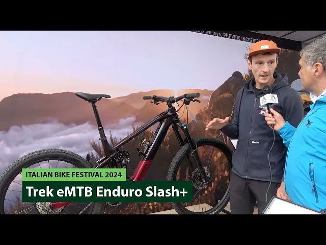 Video thumbnail for Trek Slash+ , dai lunghi viaggi al ripido, l'ultima eMTB enduro di casa Trek.