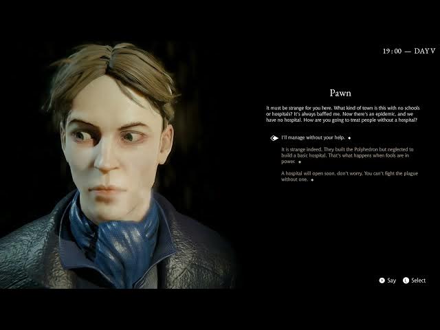 Video thumbnail for Pathologic 3 - Day V: Dead End: Bridge Square: Talk To Pawns and Doghead Toby About Grief, Pub etc