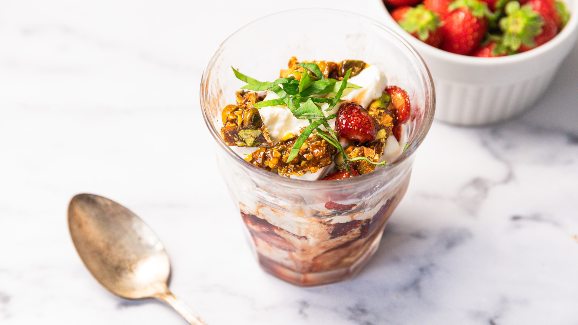 Video thumbnail for Strawberry Balsamic Sundae Recipe