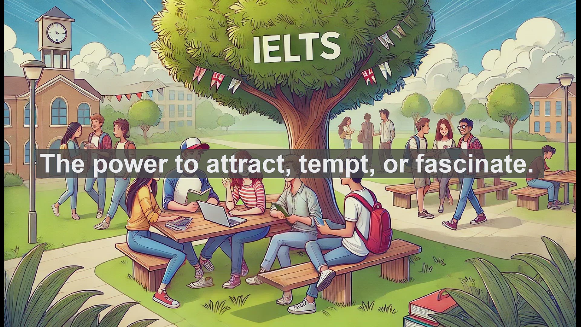 'Video thumbnail for 5000 Must Know IELTS 8.0 Vocabulary - Allure: The Art of Subtle Attraction'