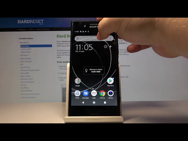 Video thumbnail for How to Change Keyboard Dictionary in Sony Xperia XZ Premium - Manage Input Language