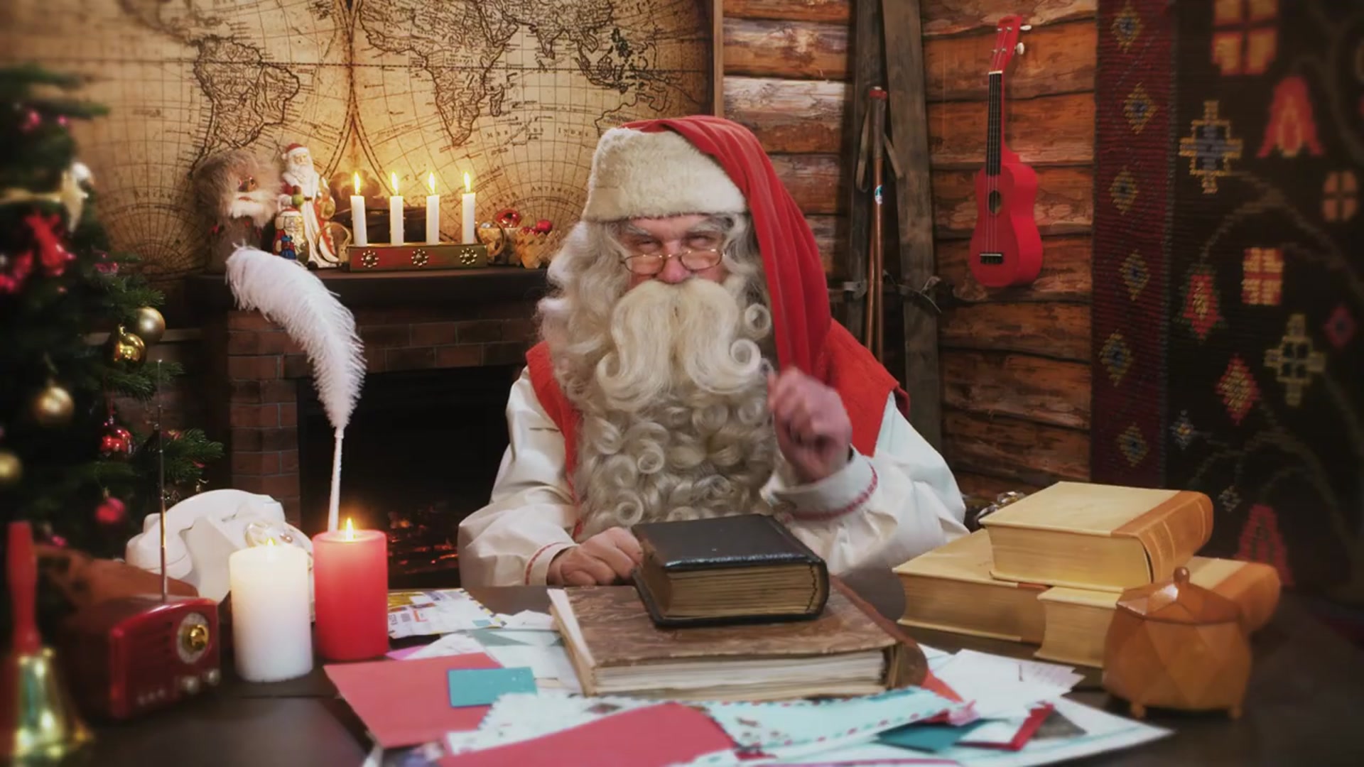 Video thumbnail for Message du Père Noël aux enfants 🎅🦌🎄 Rencontrez le Papa Noël en Laponie Finlande - PNP(720P_HD)