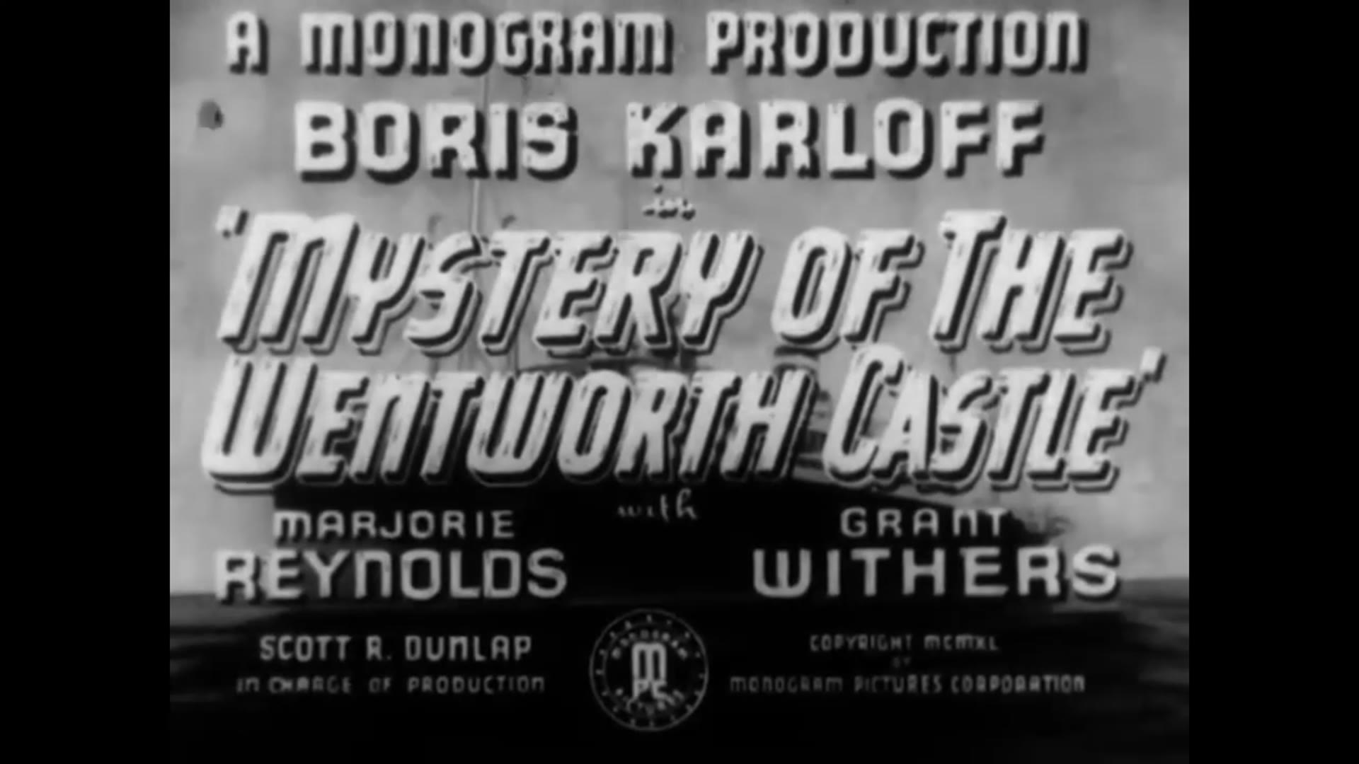 Video thumbnail for  Mystery of the Wentworth Castle (1940)