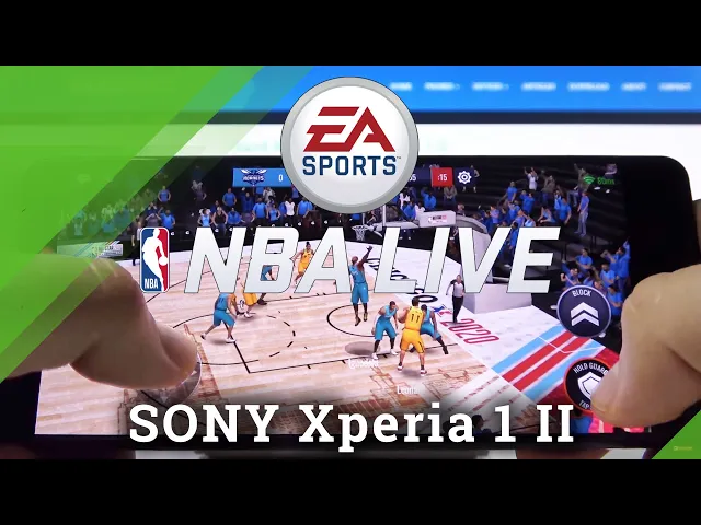 Video thumbnail for NBA Mobile on SONY XPERIA 1 II - Gaming Performance TEST