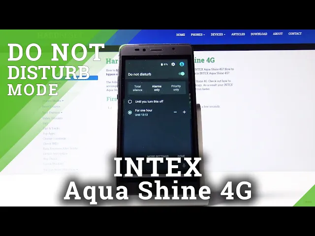 Video thumbnail for How to Activate Do Not Disturb Mode in INTEX Aqua Shine 4G – DND Mode