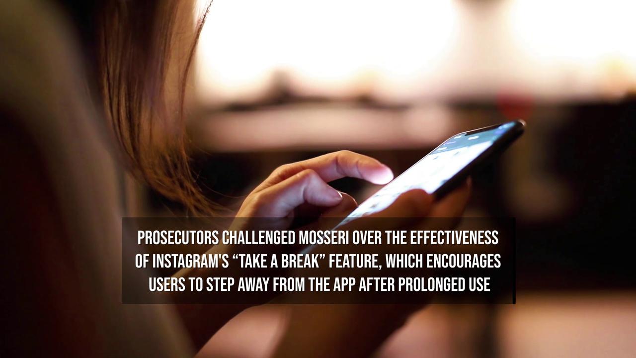 Video thumbnail for Instagram Chief Says There Are 'No Silver Bullets' to Protecting Teens.