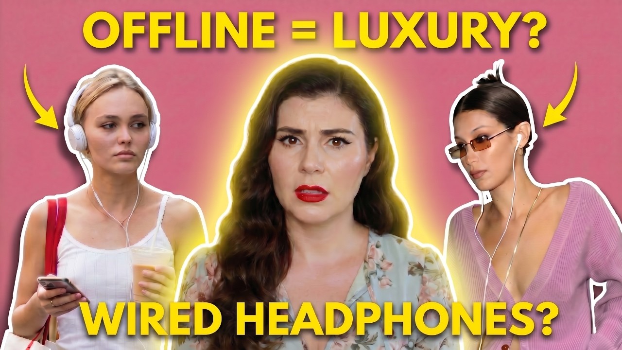 Video thumbnail for The Rich Are Quietly Quitting the Internet — And It's a Status Symbol Now