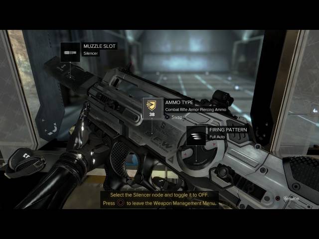 Video thumbnail for Deus Ex: Mankind Divided - Shooting Range: Weapons, Holster, Crafting, Ammo, Iron Sights Tutorial