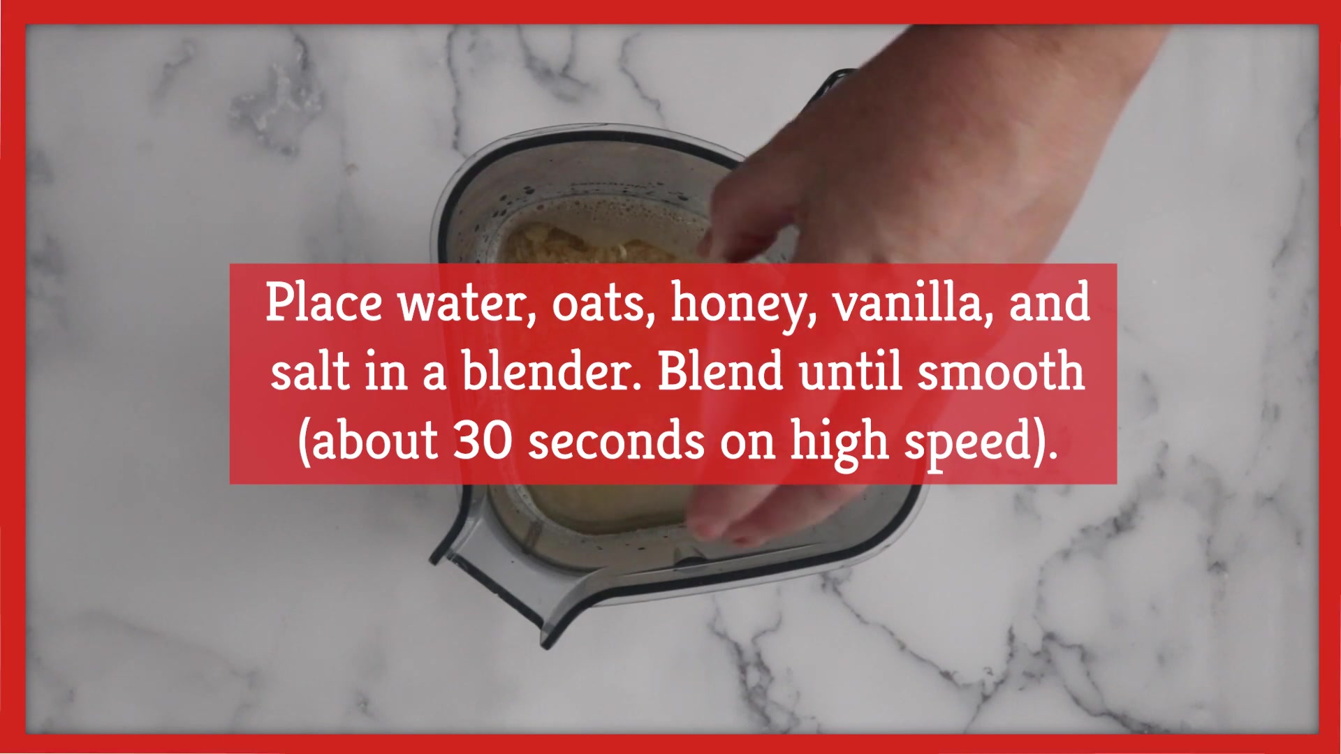 'Video thumbnail for Homemade Oat Milk Recipe'