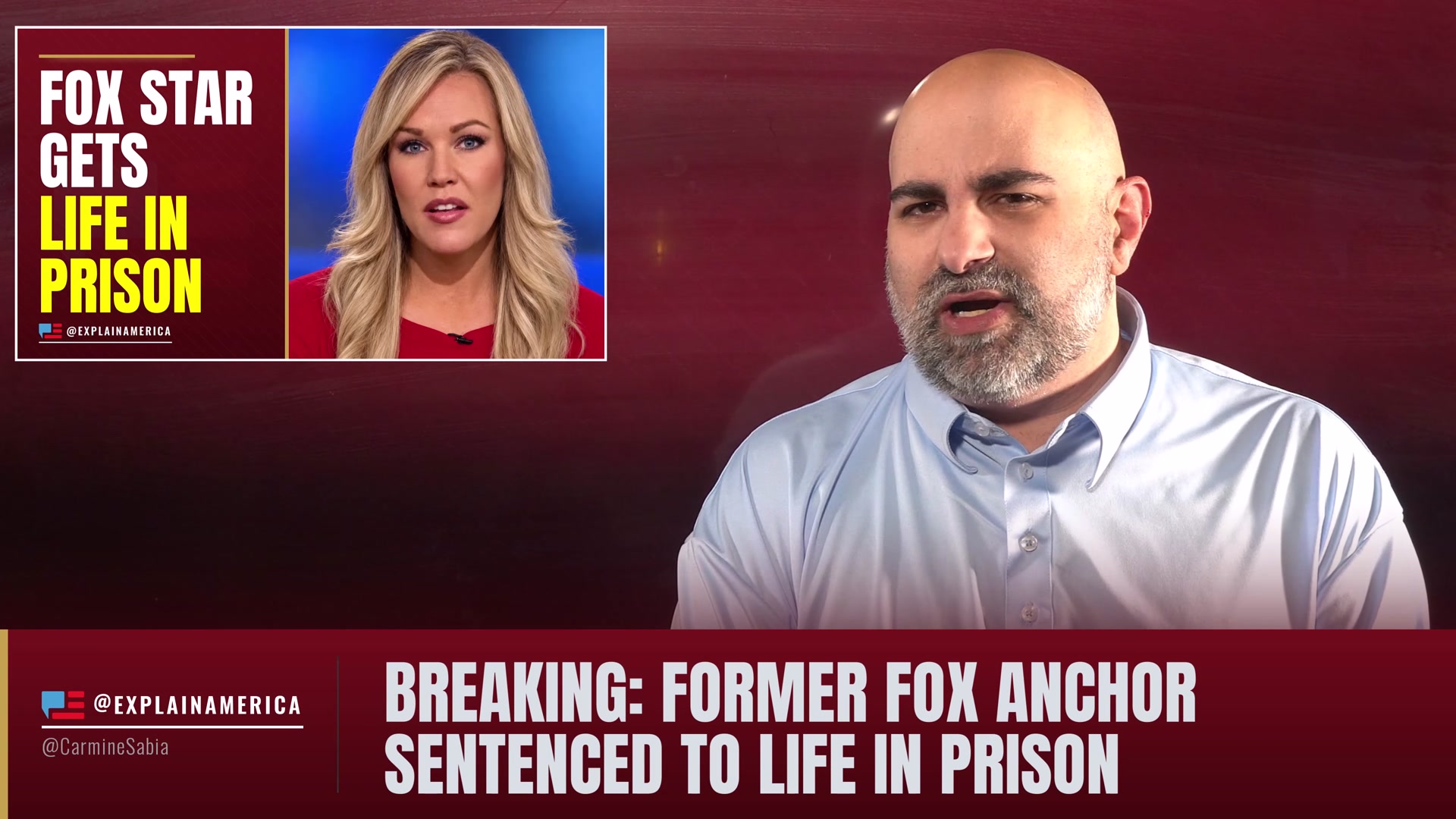 Video thumbnail for BREAKING: Former Fox Anchor Sentenced to LIFE in Prison