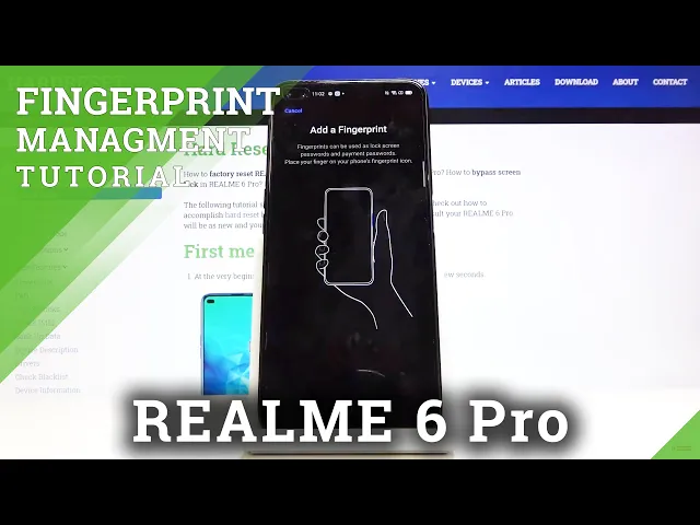 Video thumbnail for How to Add Fingerprint in REALME 6 Pro - Set Up Screen Lock