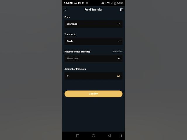 Video thumbnail for Transfer Kese krna hota hai trade me or Exchange me EDG Trading Signals app