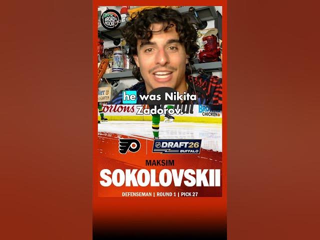 Video thumbnail for The Flyers draft was typical